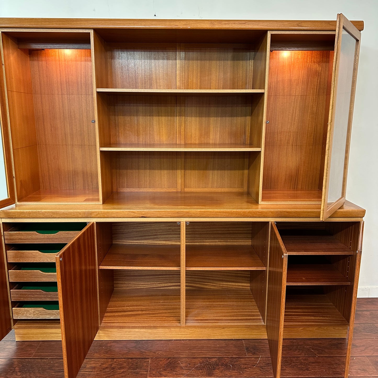 Skovby Møbelfabrik Danish Modern Teak Display Cabinet