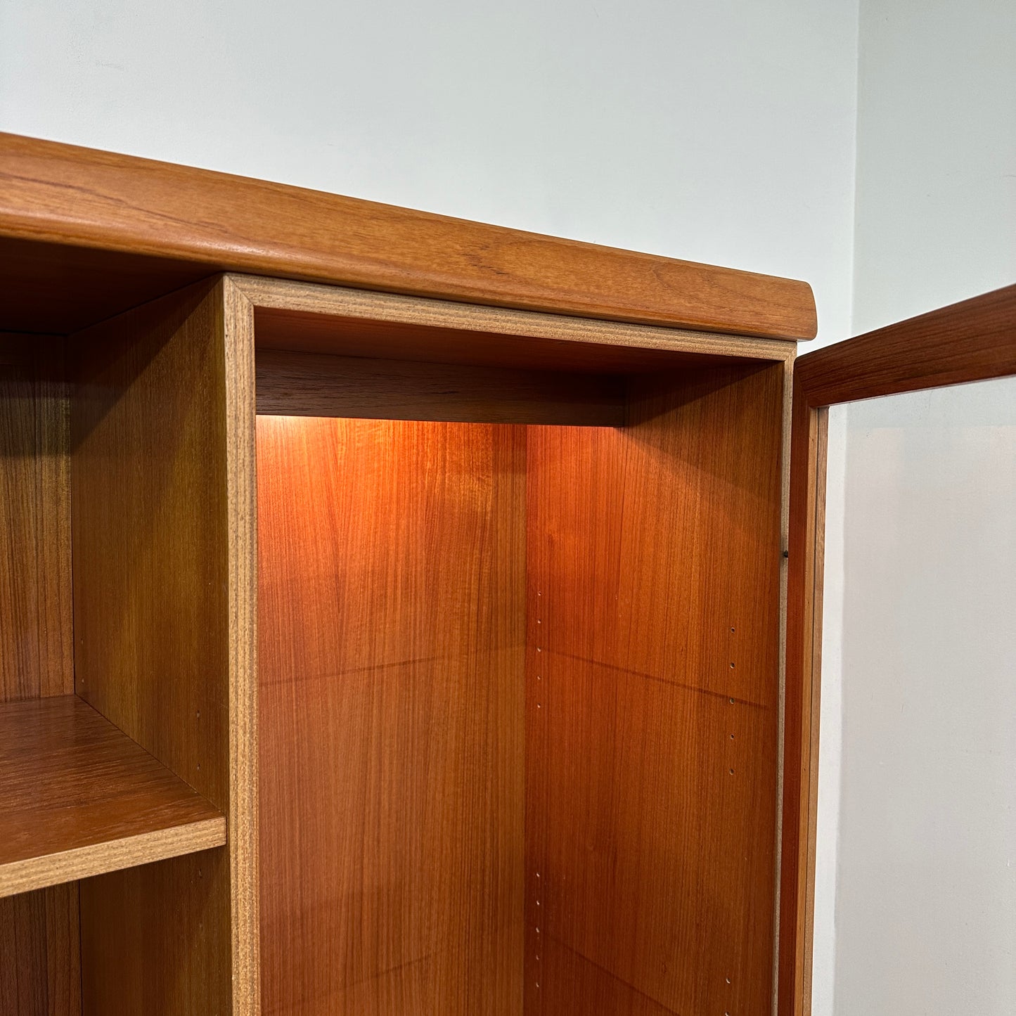 Skovby Møbelfabrik Danish Modern Teak Display Cabinet
