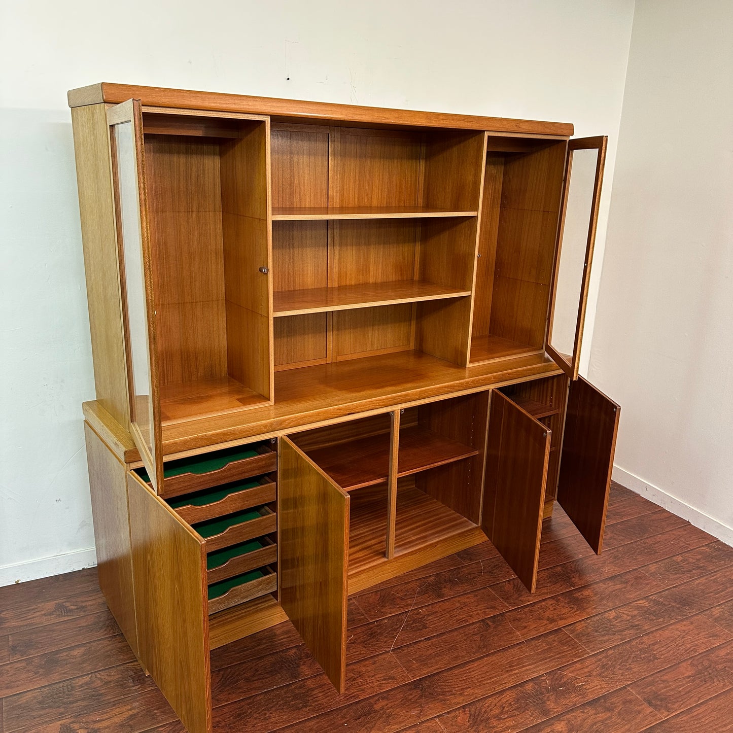 Skovby Møbelfabrik Danish Modern Teak Display Cabinet