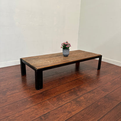 Industrial Reclaimed Wood Coffee Table