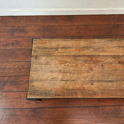 Industrial Reclaimed Wood Coffee Table