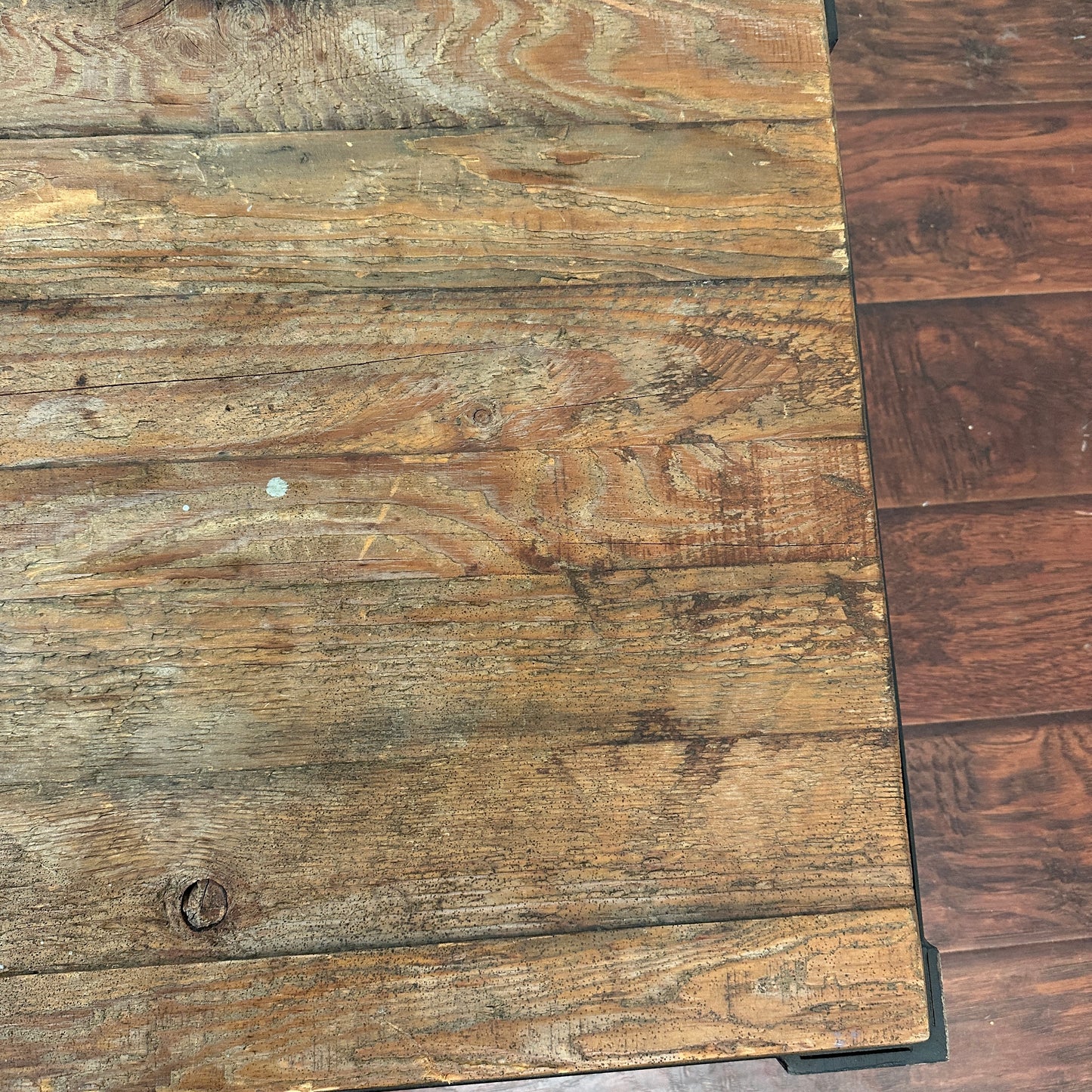 Industrial Reclaimed Wood Coffee Table