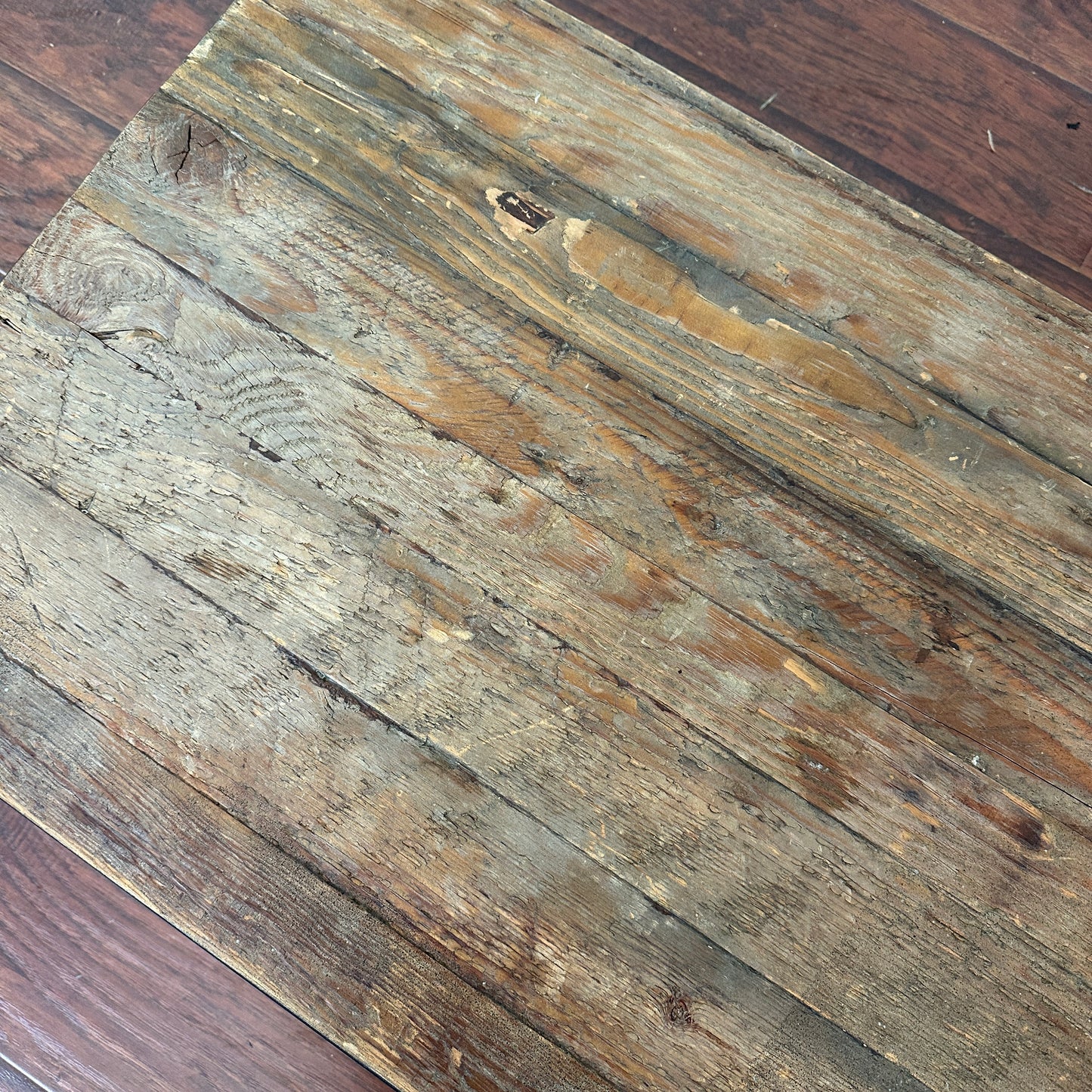 Industrial Reclaimed Wood Coffee Table