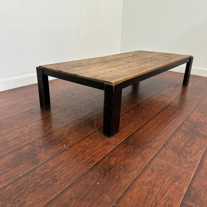 Industrial Reclaimed Wood Coffee Table