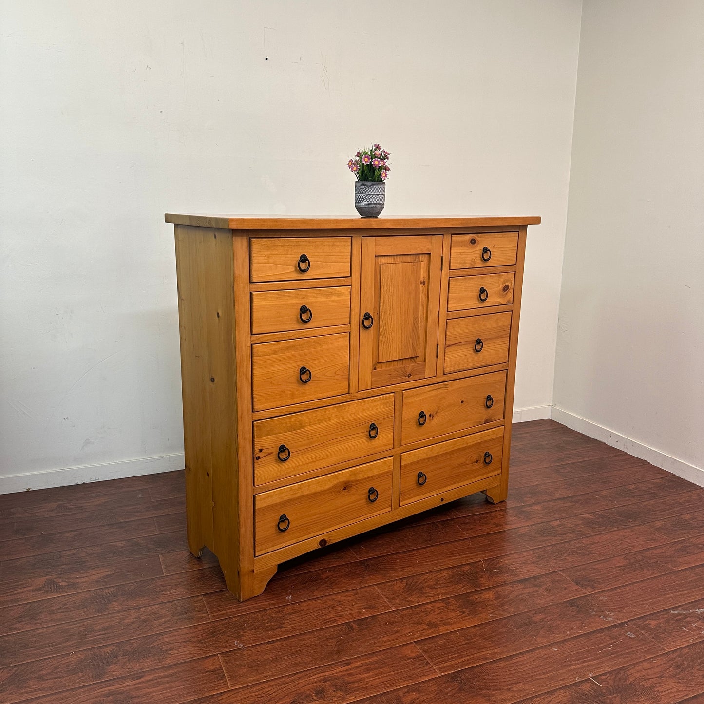 Solid Pine Storage Cabinet