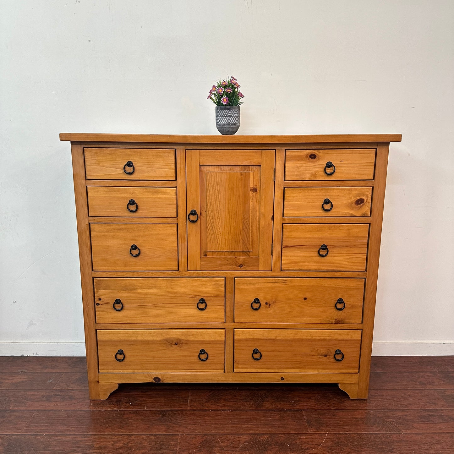 Solid Pine Storage Cabinet