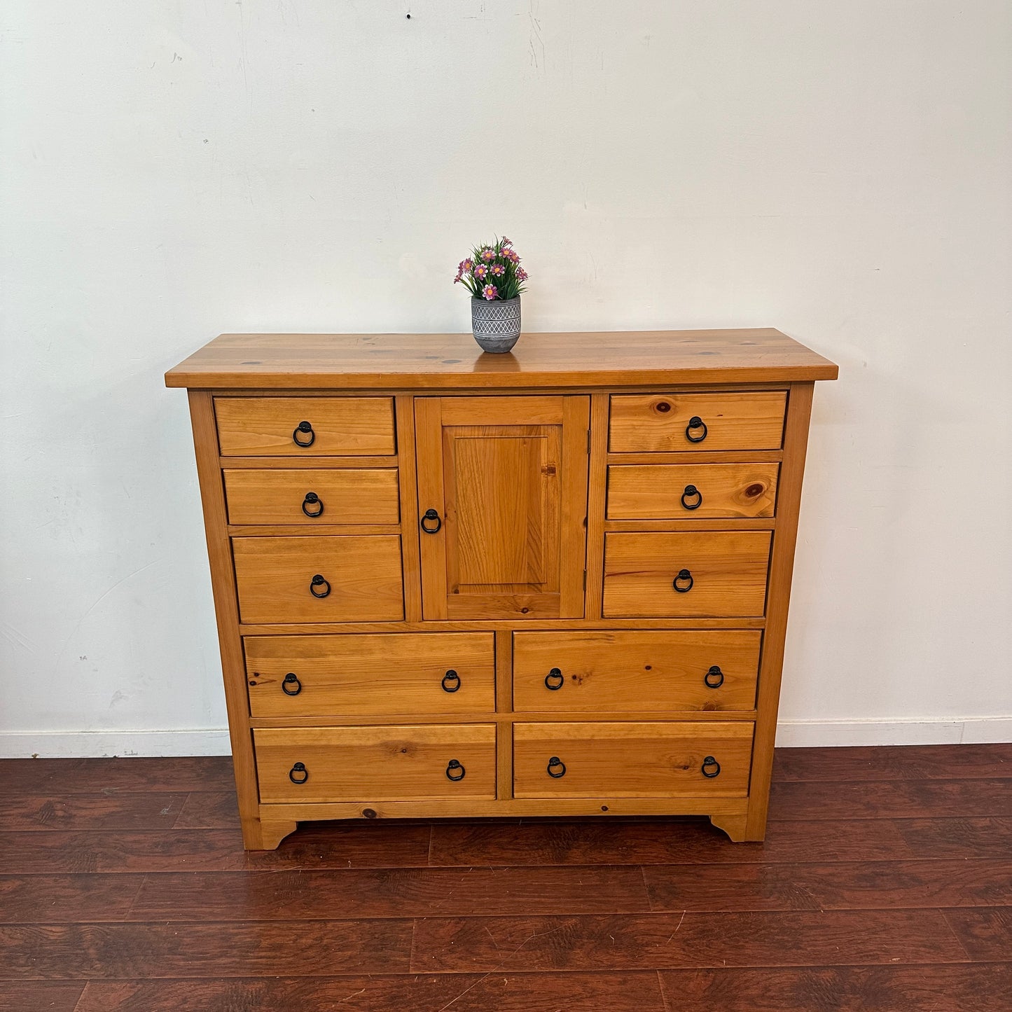 Solid Pine Storage Cabinet