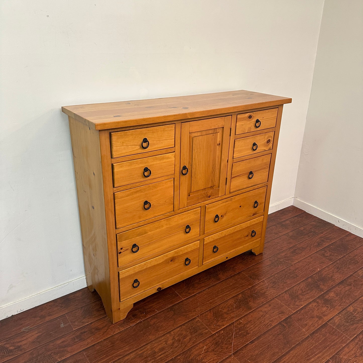 Solid Pine Storage Cabinet