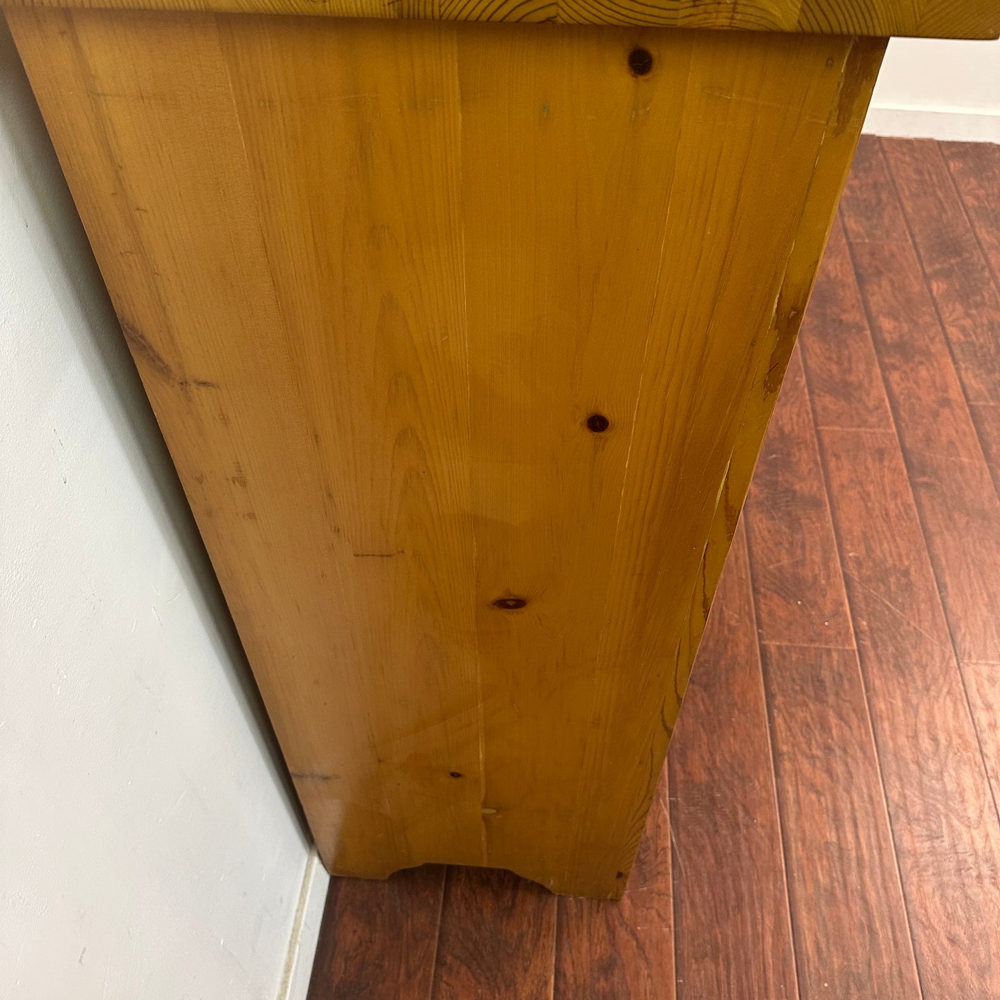 Solid Pine Storage Cabinet