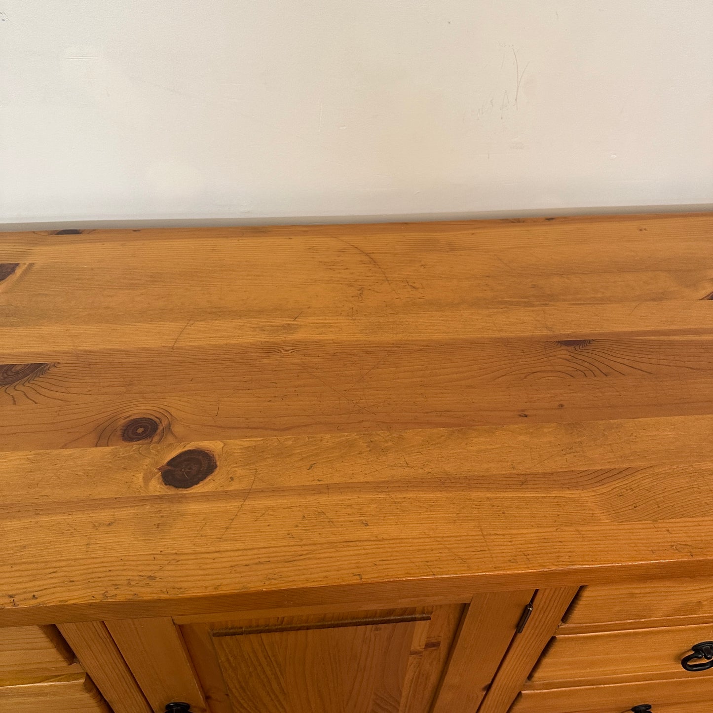 Solid Pine Storage Cabinet