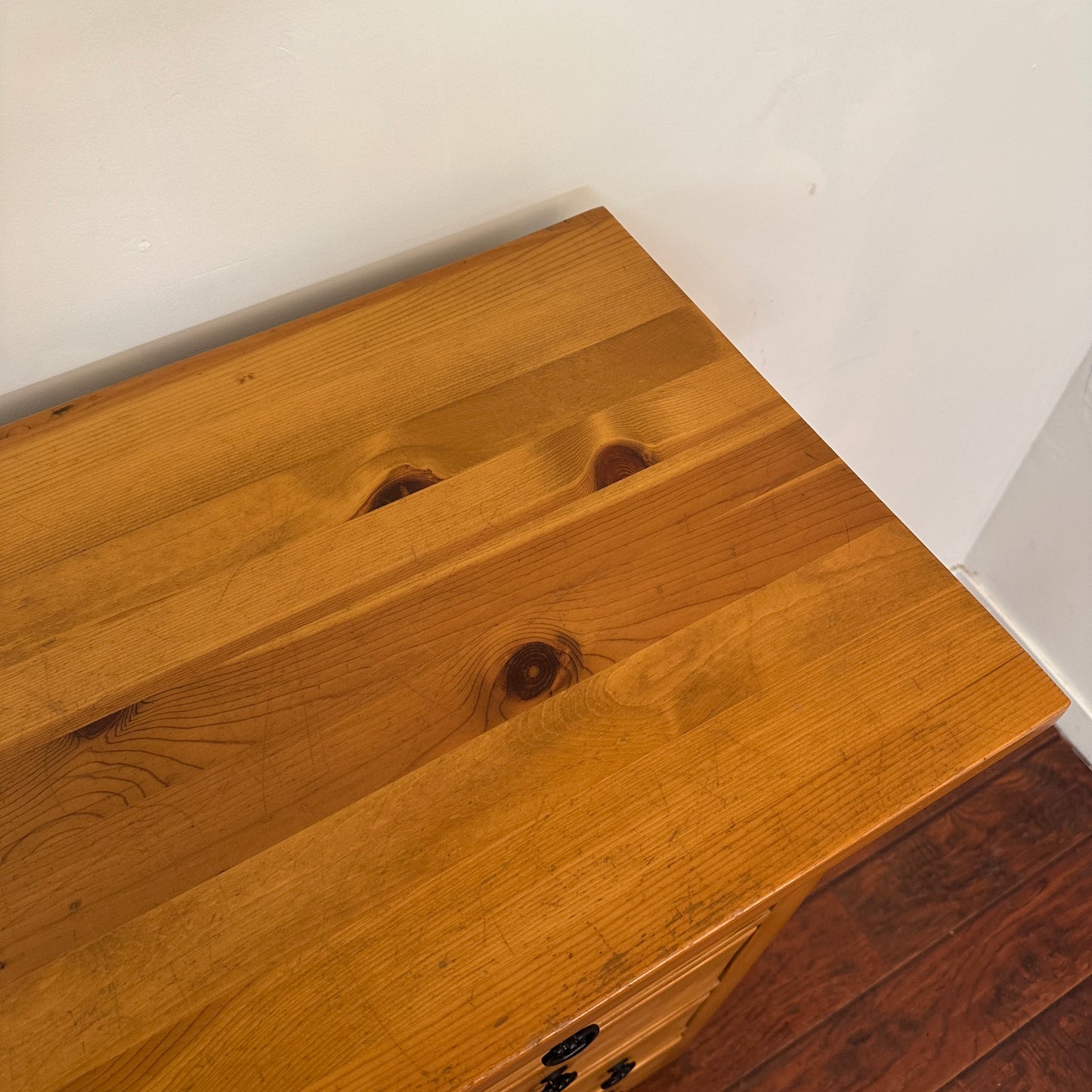 Solid Pine Storage Cabinet