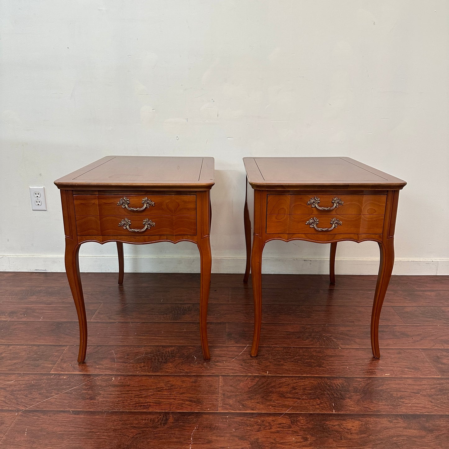 Vintage French Country Side Tables (x2)
