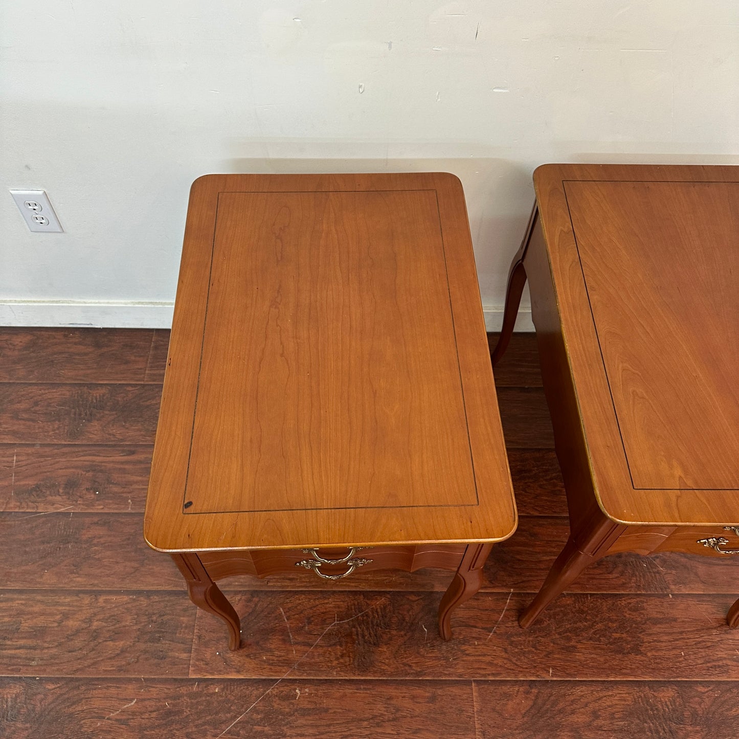 Vintage French Country Side Tables (x2)