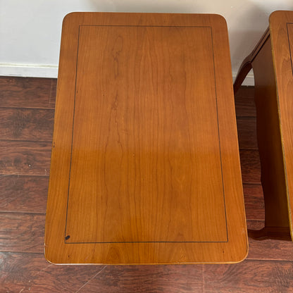 Vintage French Country Side Tables (x2)