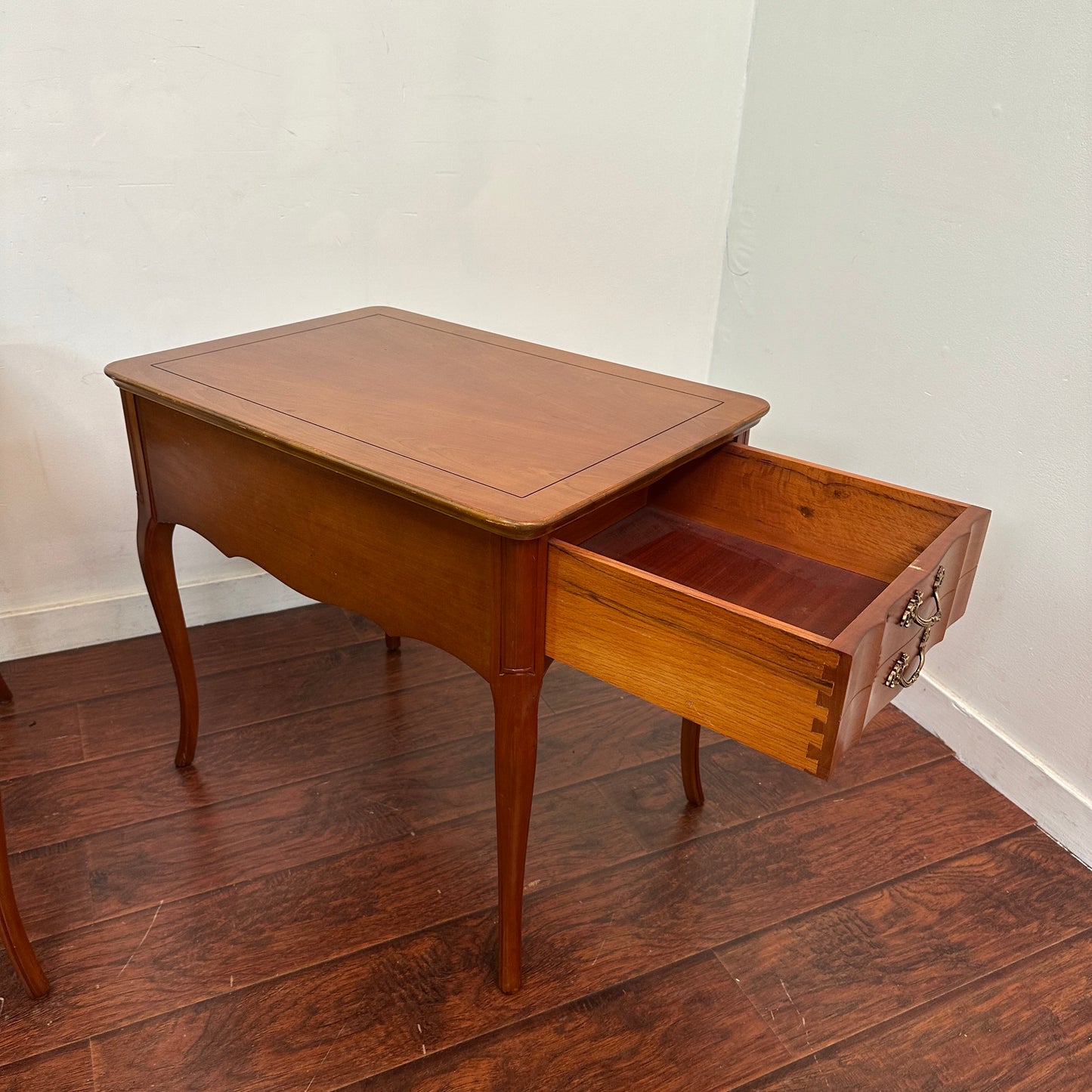 Vintage French Country Side Tables (x2)