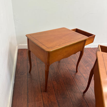 Vintage French Country Side Tables (x2)