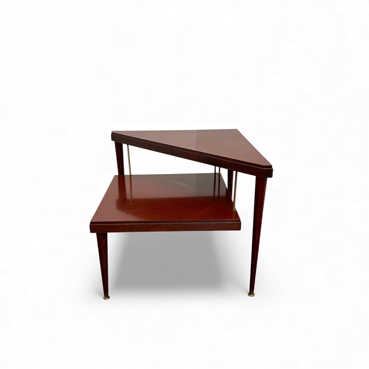 Mid-Century Style Corner Side Table