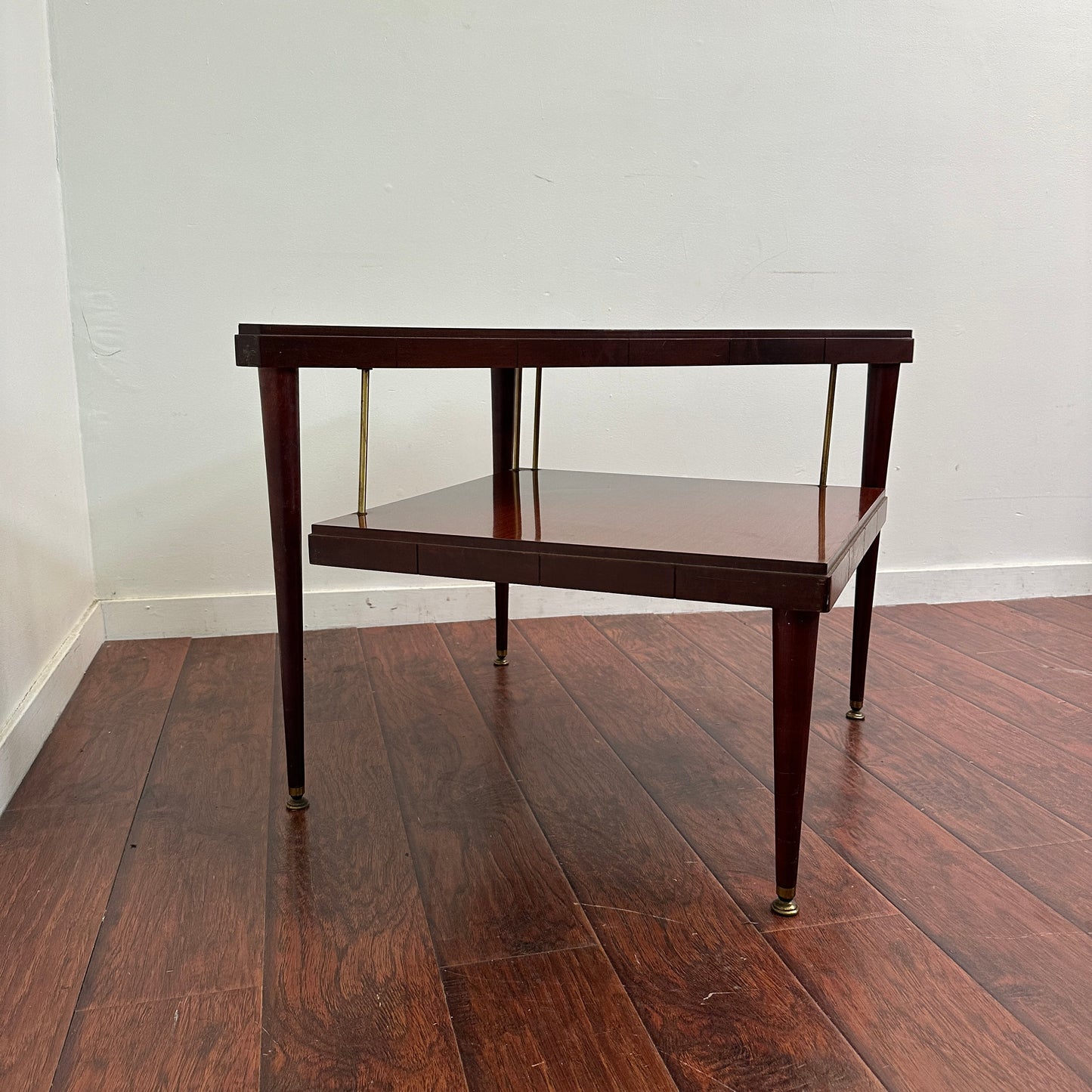 Mid-Century Style Corner Side Table
