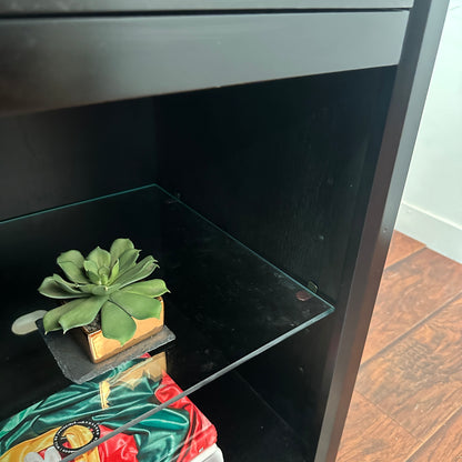 Buhler Freestanding TV stand with Fireplace