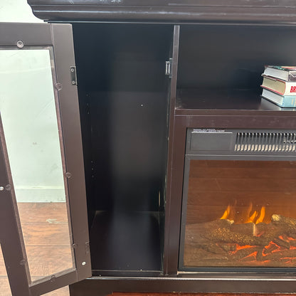 Kingwood Media Electric Fireplace TV stand