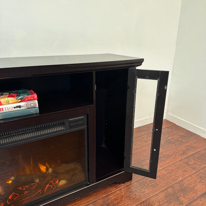 Kingwood Media Electric Fireplace TV stand