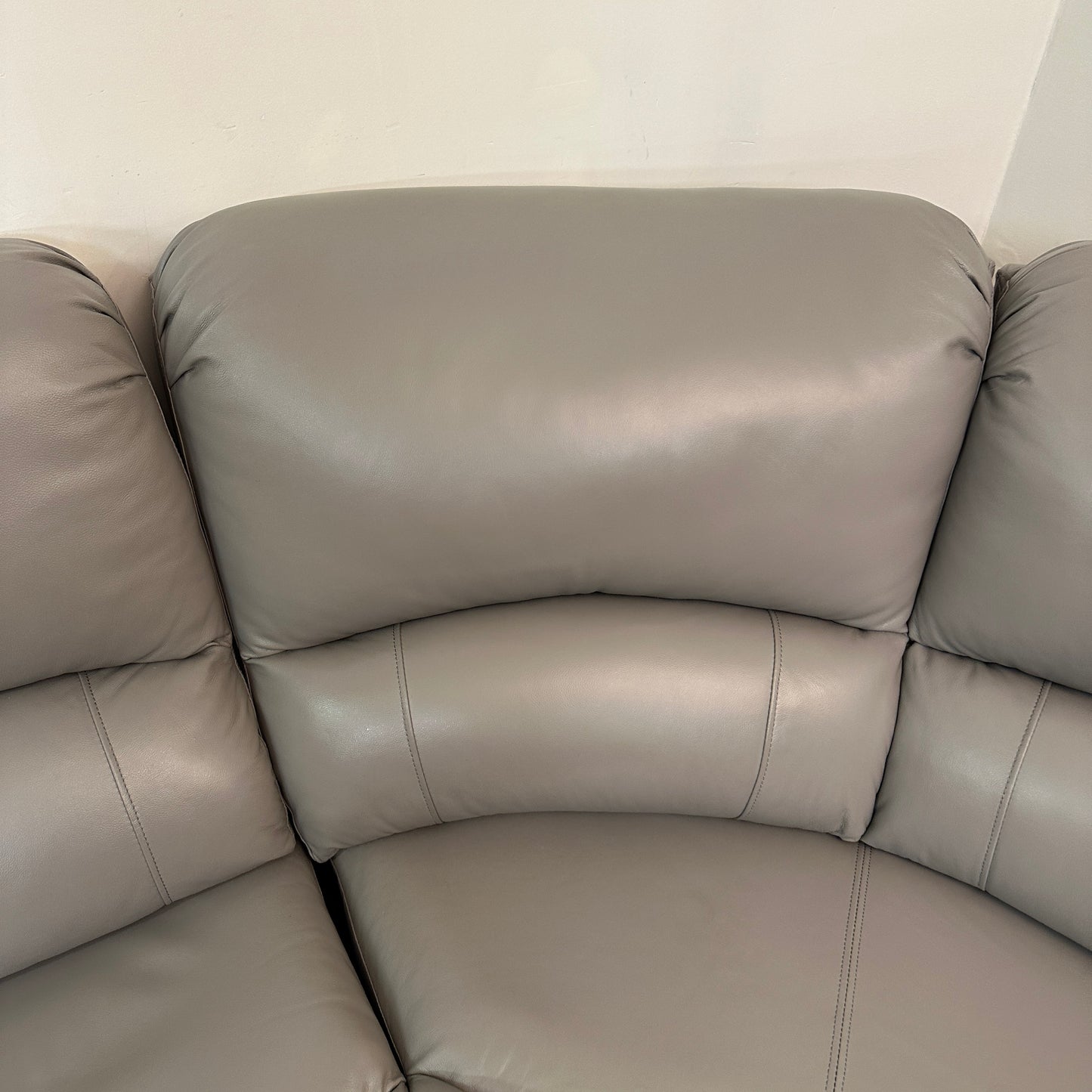 Marcel 6-Piece Genuine Leather Power Reclining Sectional