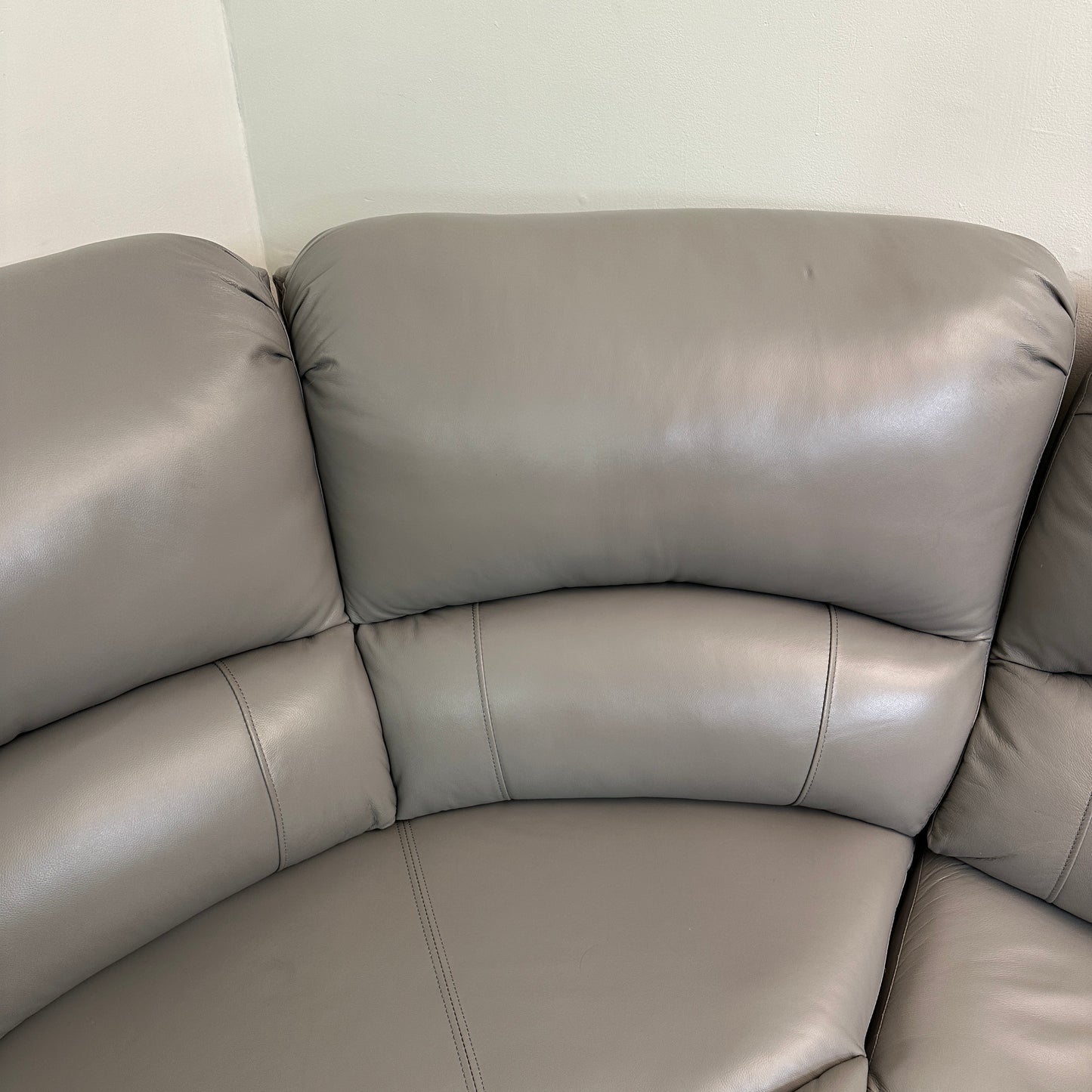 Marcel 6-Piece Genuine Leather Power Reclining Sectional