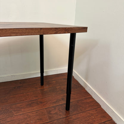 Karlby Walnut Office Desk - Adjustable Height