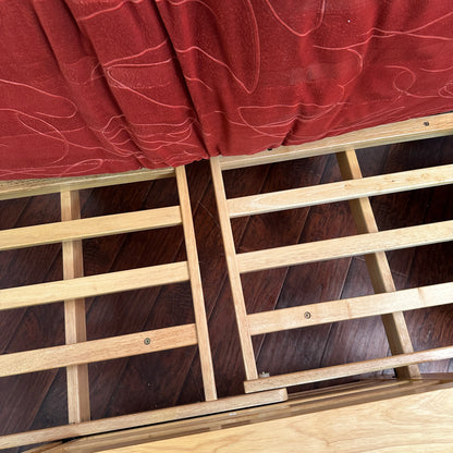 Cabin Futon Chair Bed with Ottoman