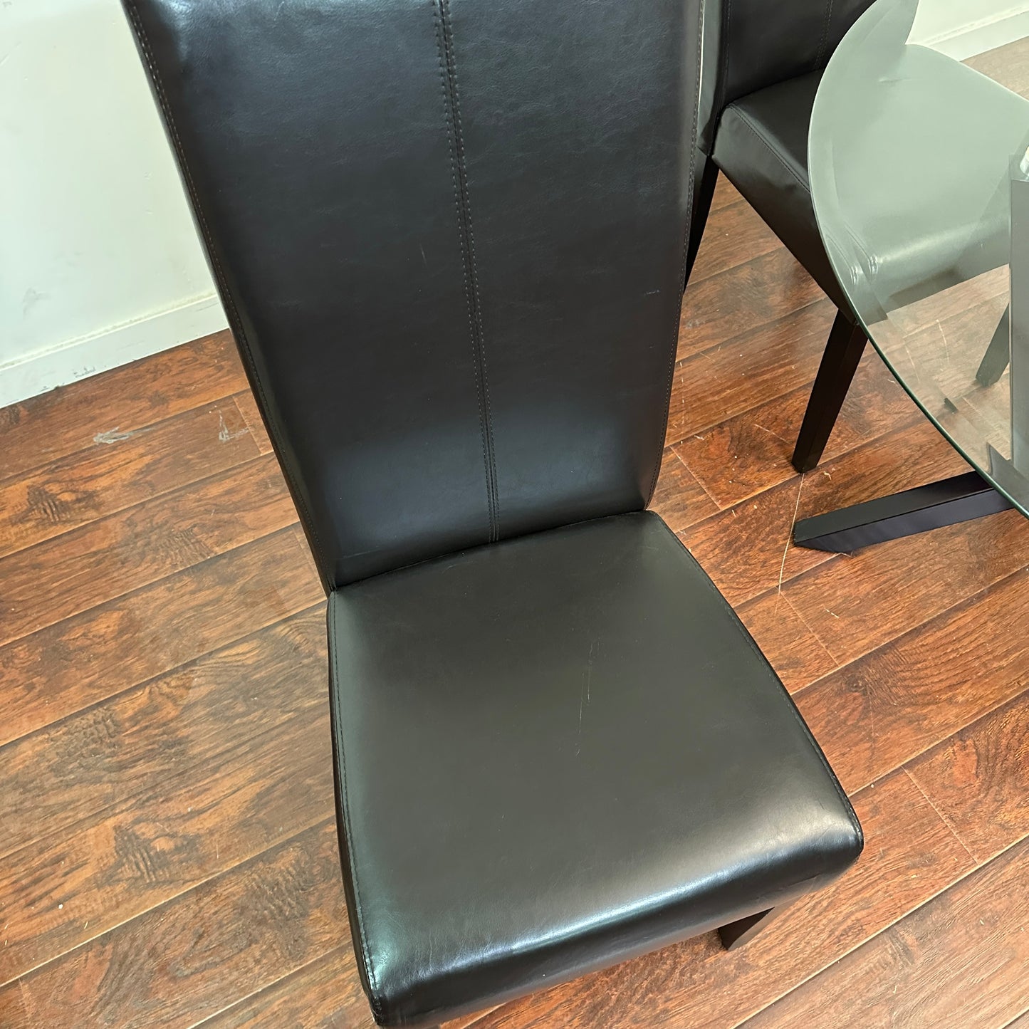 Modern Round Glass Dining Set