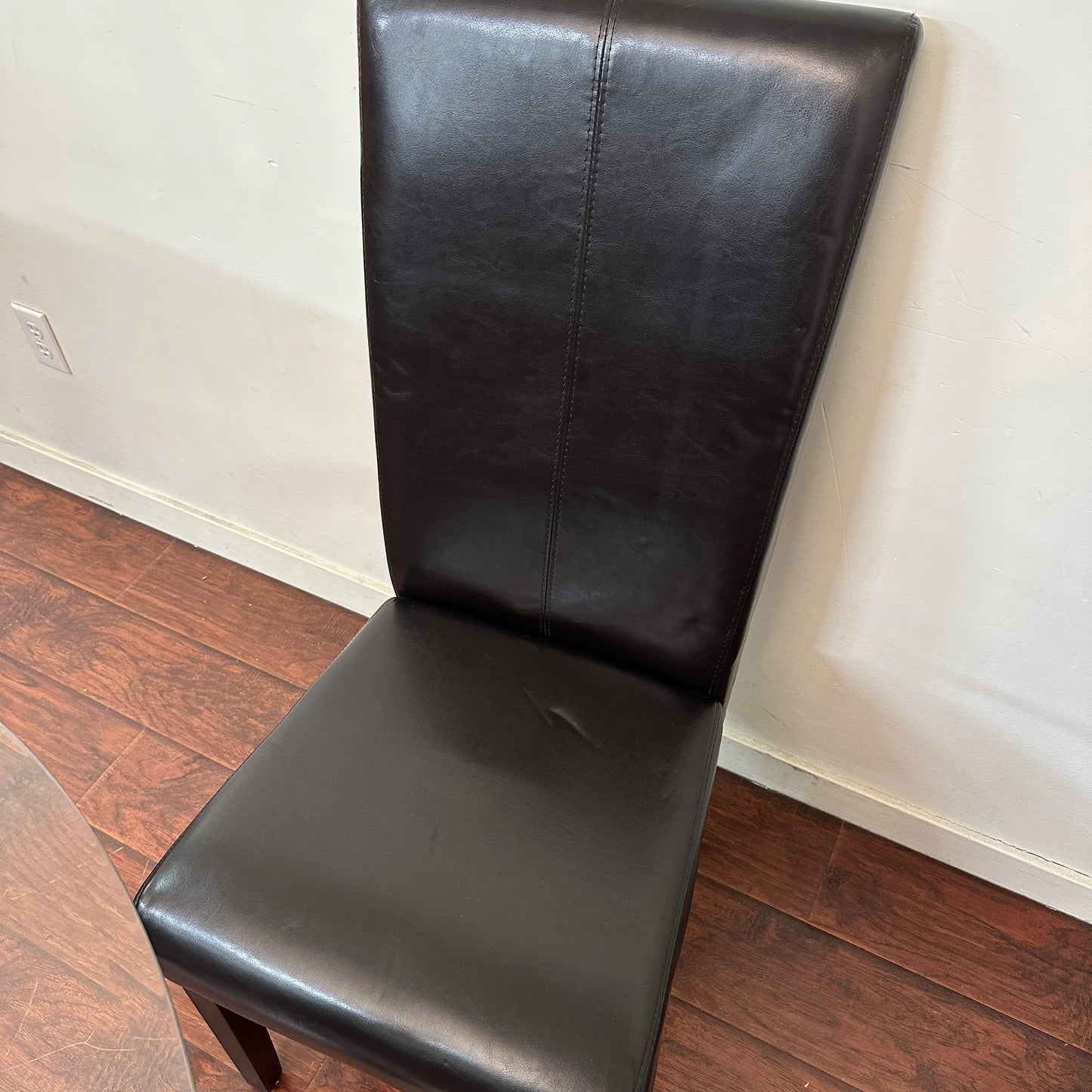 Modern Round Glass Dining Set