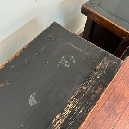 Antique Unique Bed Side Tables (x2)