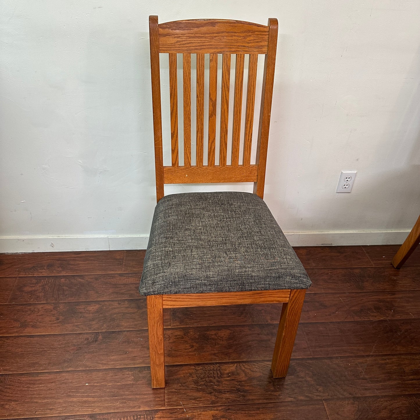 Mission Style Round Oak Dining Set