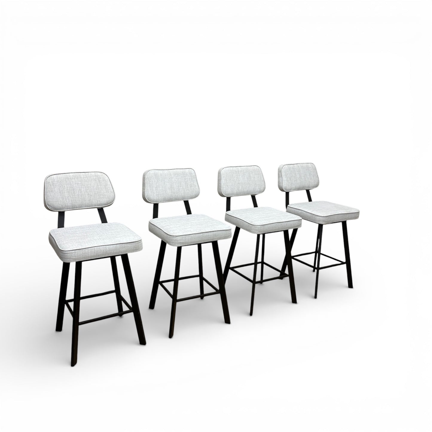 Amisco Clarkson Swivel Counter Stool (x4)