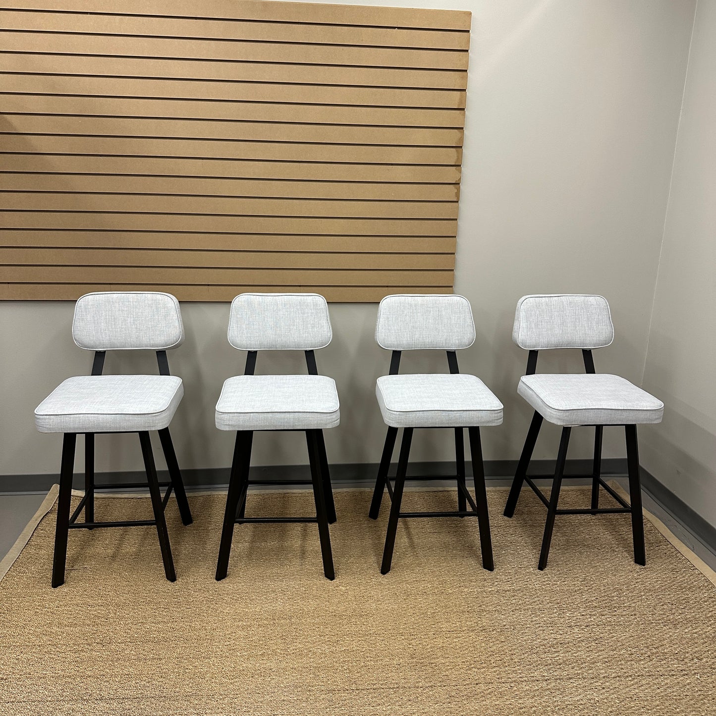 Amisco Clarkson Swivel Counter Stool (x4)