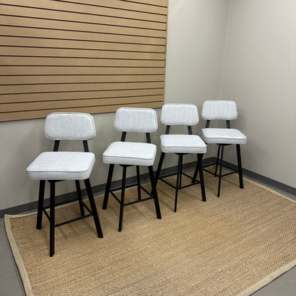 Amisco Clarkson Swivel Counter Stool (x4)