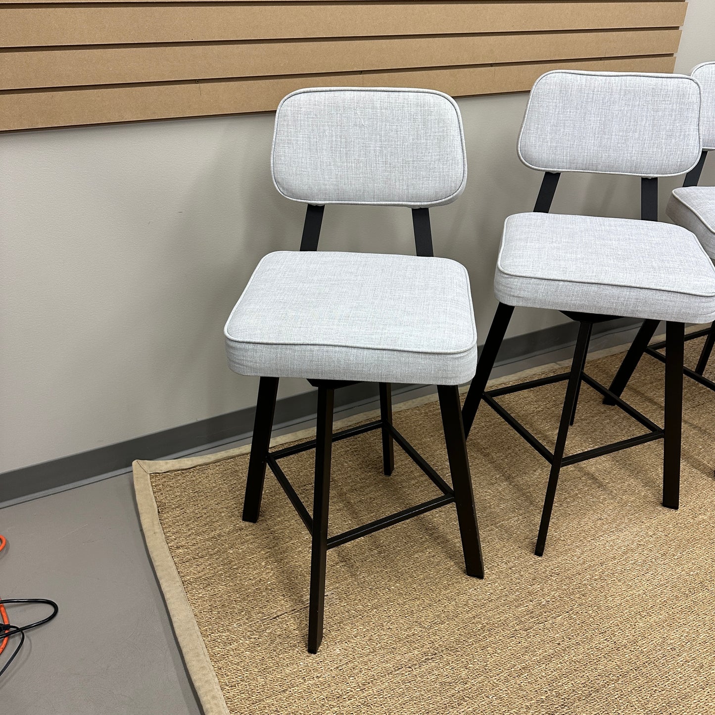 Amisco Clarkson Swivel Counter Stool (x4)