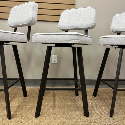 Amisco Clarkson Swivel Counter Stool (x4)