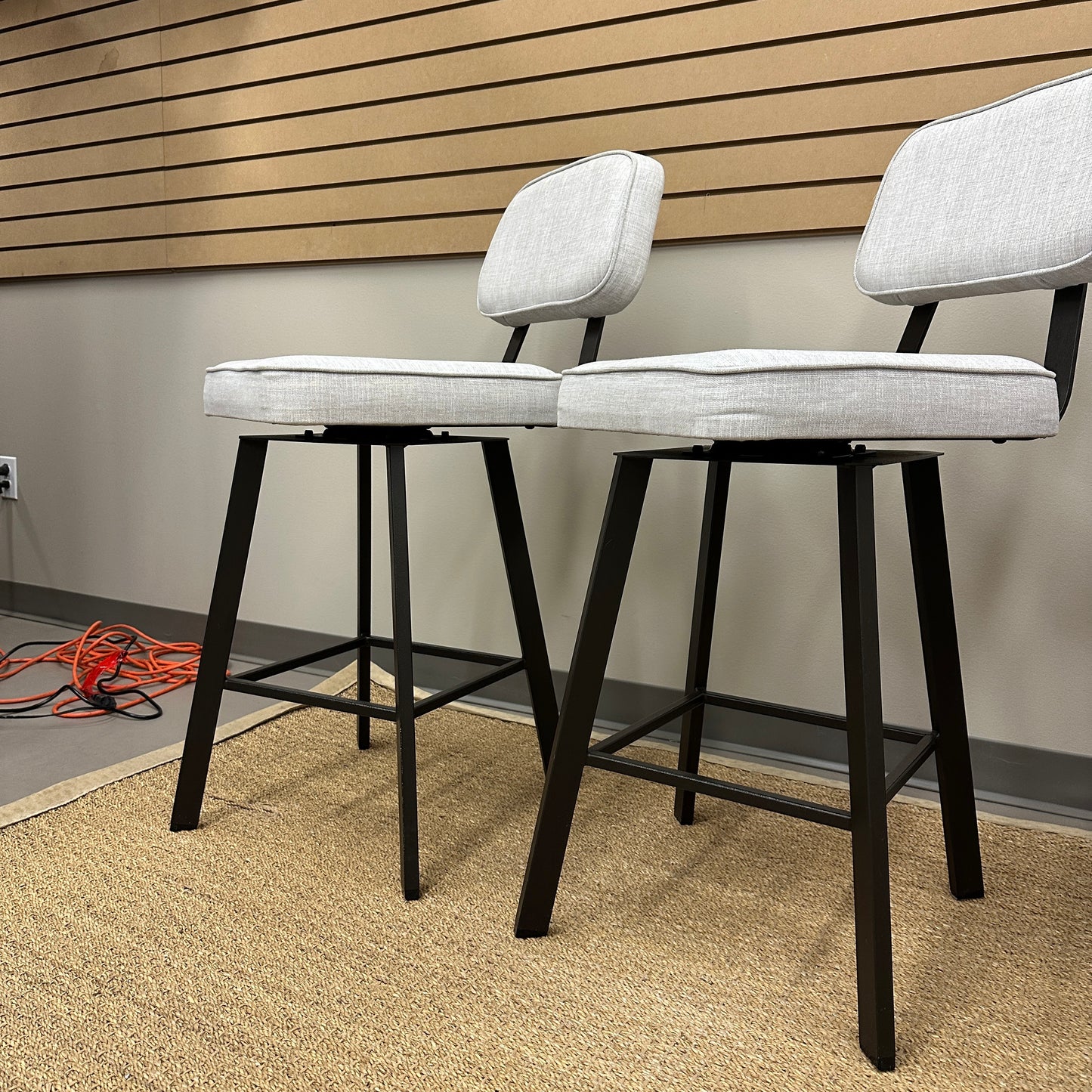 Amisco Clarkson Swivel Counter Stool (x4)