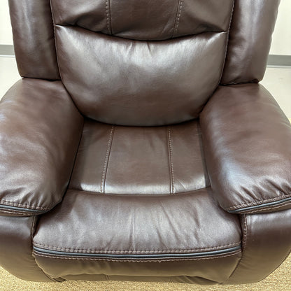 Dark Brown Leather Recliner