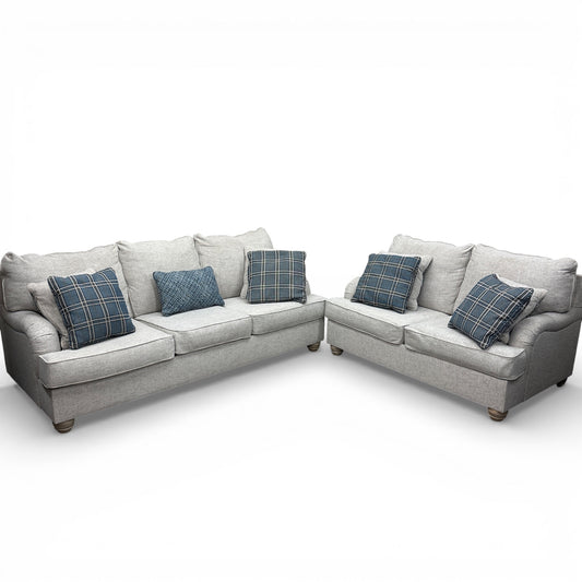 Traemore Linen Sofa Set