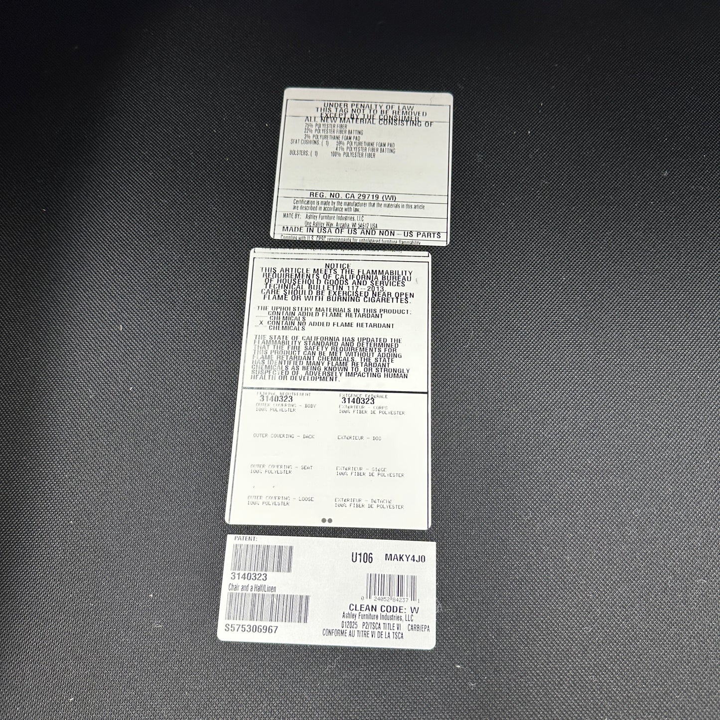 Karinne Chair and a Half