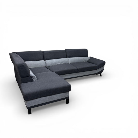 Dark Blue & Grey Modern Sectional