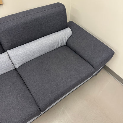 Dark Blue & Grey Modern Sectional