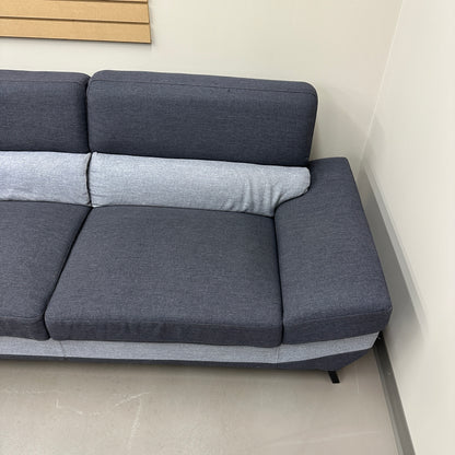 Dark Blue & Grey Modern Sectional