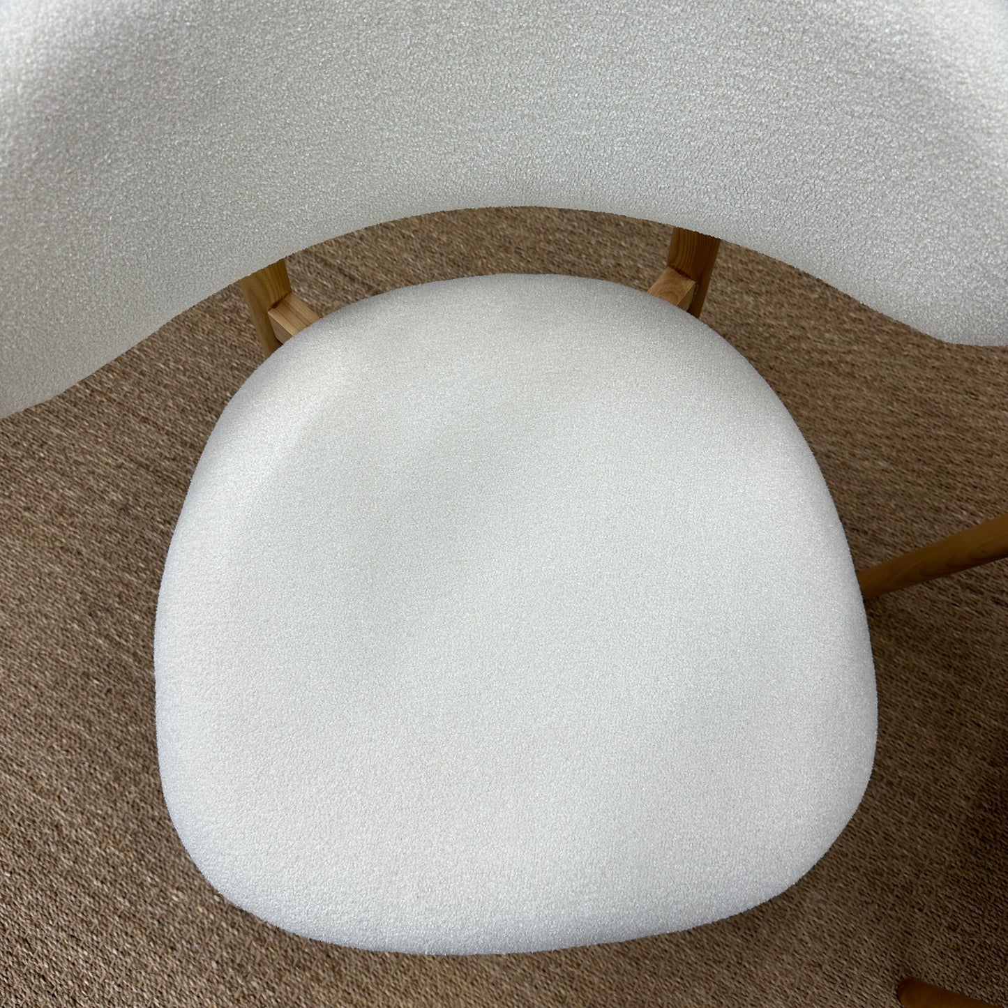 Boucle Dining Chairs (x2)