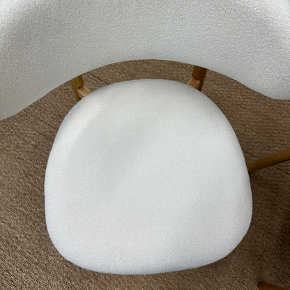 Boucle Dining Chairs (x2)