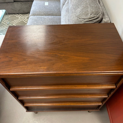 Mid-Century Modern 4 Drawers Highboy Dresser
