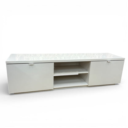 BYAS White TV Stand
