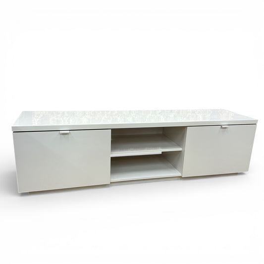 BYAS White TV Stand